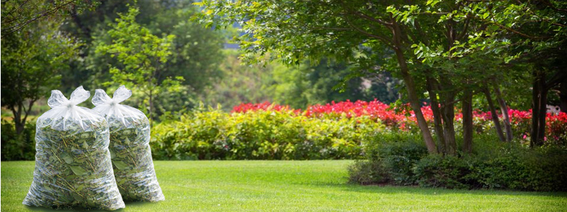 Átlátszó zsákok hulladékgyűjtéshez