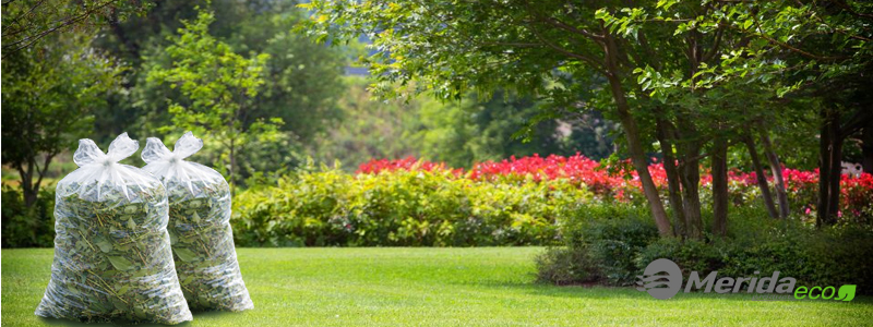 Átlátszó zsákok hulladékgyűjtéshez