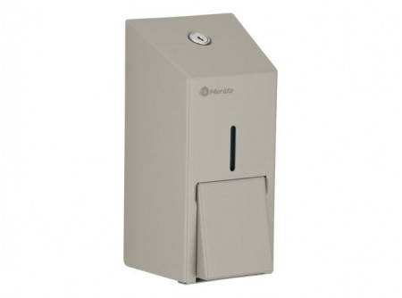 DSJ102 - MERIDA STELLA STONE Szappanadagoló, rozsdamentes, utántöltős, 400ml - - rozsdamentes acélból készült speciális kőszürke bevonattal
- tartályból újratölthető szappan
- tartály kapacitása 400 ml
- könnyen eltávolítható pumpa és szappantartály a mosáshoz
- láthatatlan zsanérok
- tartós acél hengerzárral rögzítve
- zár egy síkban a készülék felületével

