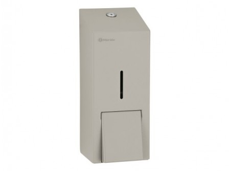 DSJ406 - MERIDA STELLA STONE, Szappanadagoló, INFRA, rozsdamentes, patronos, 1000ml - - rozsdamentes acélból készült speciális kőszürke bevonattal
- eldobható patronok űrtartalma 1000 ml
- láthatatlan zsanérok
- tartós acél hengerzár
- zár egy síkban a készülék felületével
