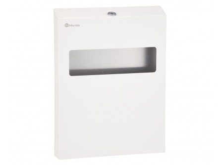 GSB006 - MERIDA STELLA WHITE, Toalett ülőke higiéniai papíralátét adagoló, rozsdamentes, fehér - 