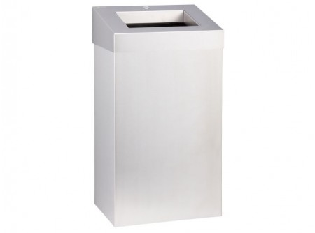 KSM178 - Hulladékgyűjtő, 45L, falra szerelhető, rozsdamentes, AFP, ujjlenyomatmentes bevonattal, nyitott - - Kapacitás 45 liter
- kivehető gallérral felszerelve
- egy billenő kerettel felszerelve a hulladékzsák rögzítéséhez
- falra szerelhető
- csiszolt (Matt) rozsdamentes acélból készült
 

 

 


