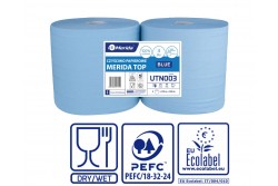 Ipari törlőkendő kék 3rt cellulóz d28x26,5cm 150m 500lap 2db/csomag

UTN003

